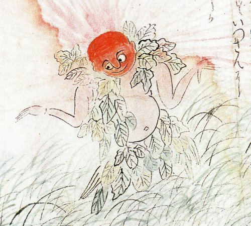 赤頭（記事に載る絵）
