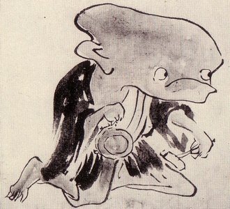 化け銀杏の精（Buson Youkai Emaki）