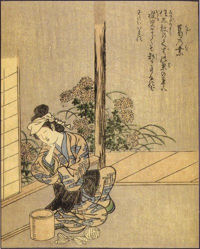 葛の葉（竹原春泉『絵本百物語』）