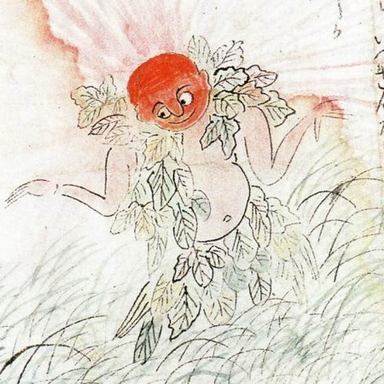 赤頭（記事に載る絵）