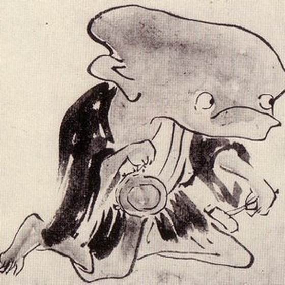 化け銀杏の精（Buson Youkai Emaki）