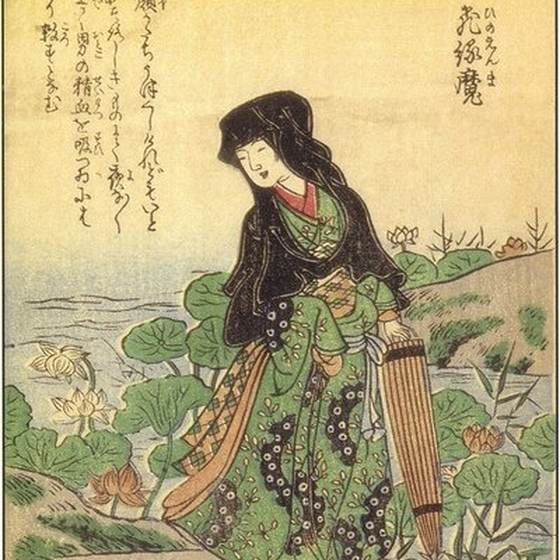 飛縁魔（竹原春泉『絵本百物語』）