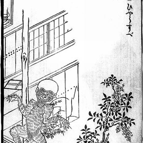 ひょうすべ（鳥山石燕『画図百鬼夜行』）