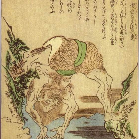 手洗鬼（竹原春泉『絵本百物語』）