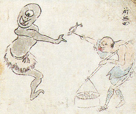 山爺（記事に載る絵）
